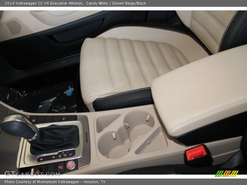 Candy White / Desert Beige/Black 2014 Volkswagen CC V6 Executive 4Motion