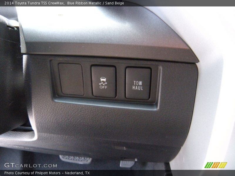 Blue Ribbon Metallic / Sand Beige 2014 Toyota Tundra TSS CrewMax