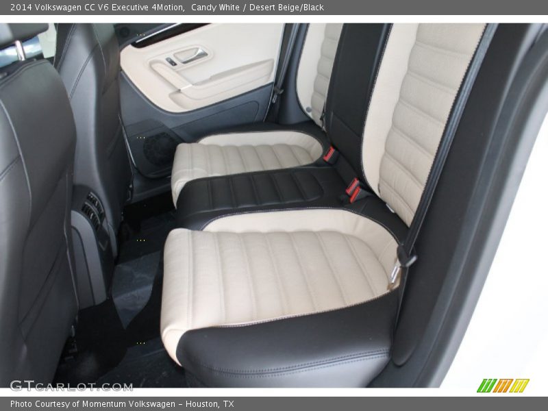 Candy White / Desert Beige/Black 2014 Volkswagen CC V6 Executive 4Motion