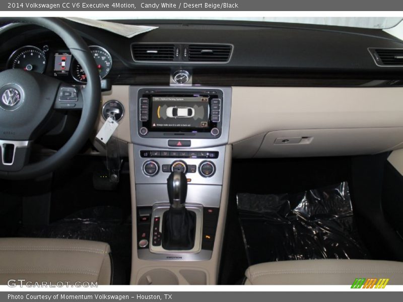 Candy White / Desert Beige/Black 2014 Volkswagen CC V6 Executive 4Motion