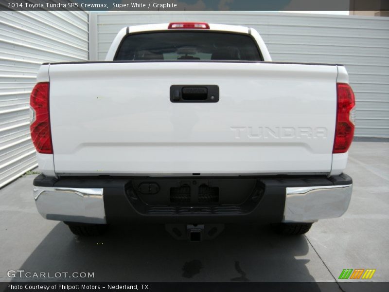 Super White / Graphite 2014 Toyota Tundra SR5 Crewmax