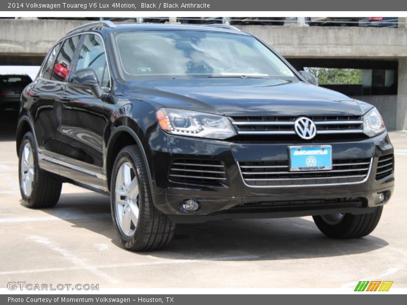 Black / Black Anthracite 2014 Volkswagen Touareg V6 Lux 4Motion