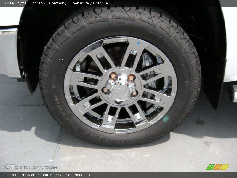 Super White / Graphite 2014 Toyota Tundra SR5 Crewmax