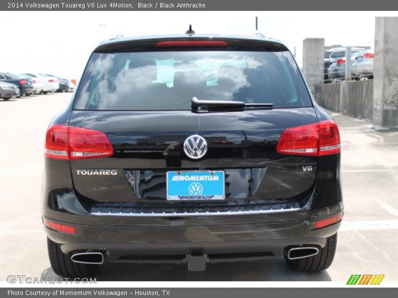 Black / Black Anthracite 2014 Volkswagen Touareg V6 Lux 4Motion