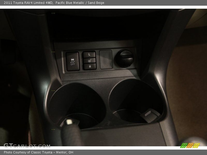 Pacific Blue Metallic / Sand Beige 2011 Toyota RAV4 Limited 4WD