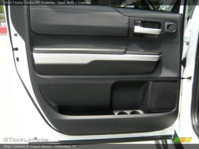 Super White / Graphite 2014 Toyota Tundra SR5 Crewmax