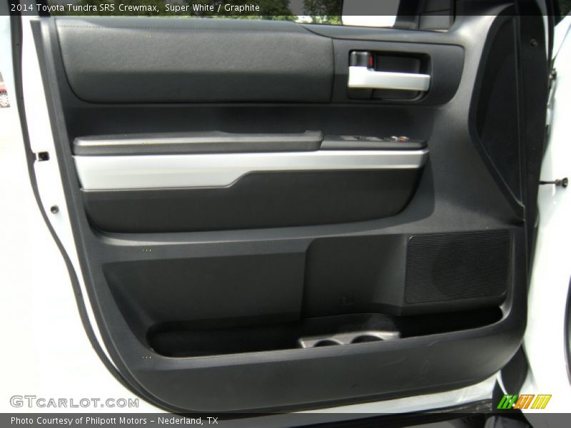 Super White / Graphite 2014 Toyota Tundra SR5 Crewmax
