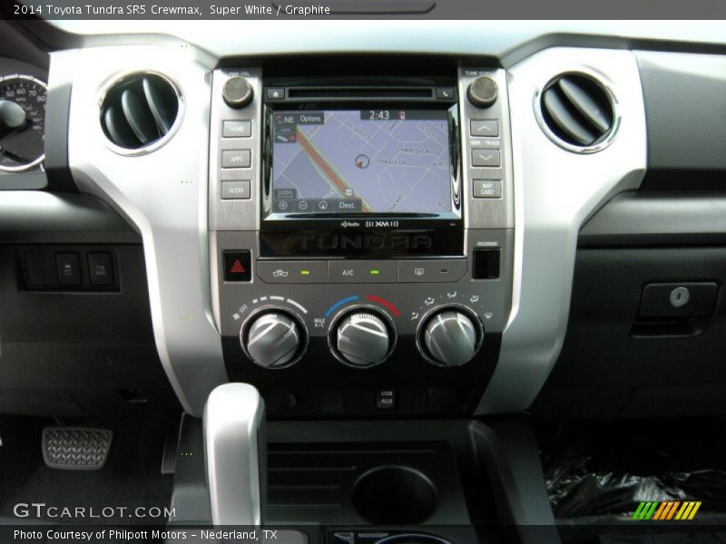 Super White / Graphite 2014 Toyota Tundra SR5 Crewmax