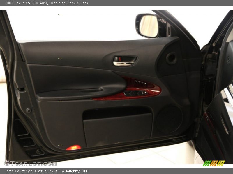 Obsidian Black / Black 2008 Lexus GS 350 AWD
