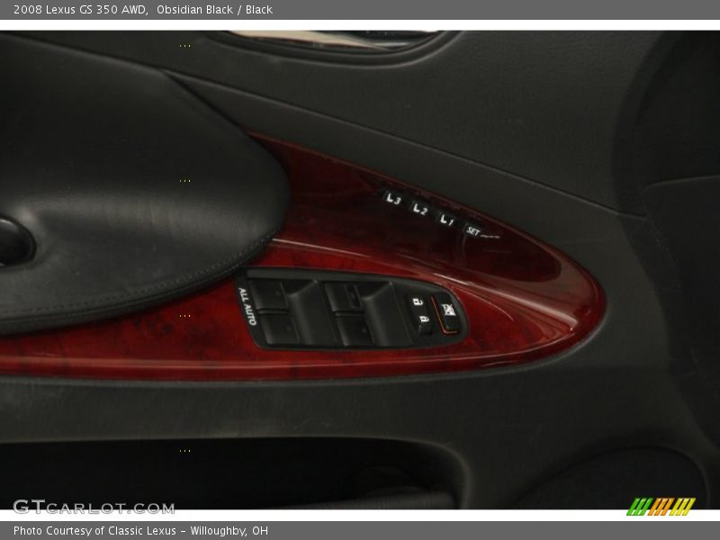 Obsidian Black / Black 2008 Lexus GS 350 AWD