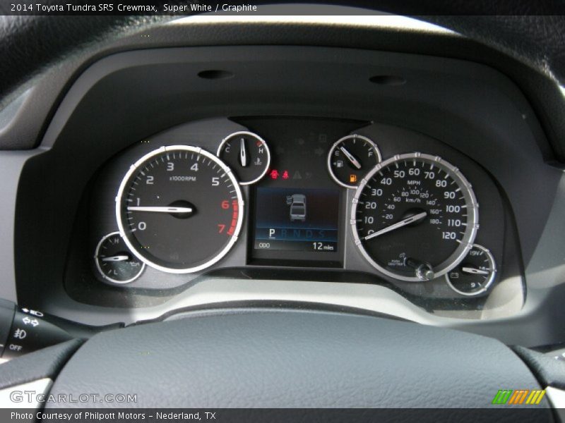 Super White / Graphite 2014 Toyota Tundra SR5 Crewmax