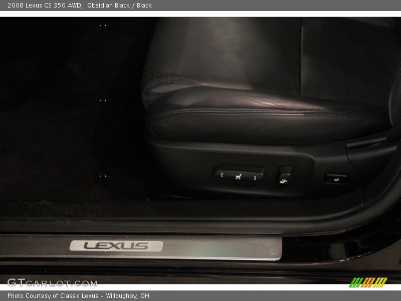 Obsidian Black / Black 2008 Lexus GS 350 AWD