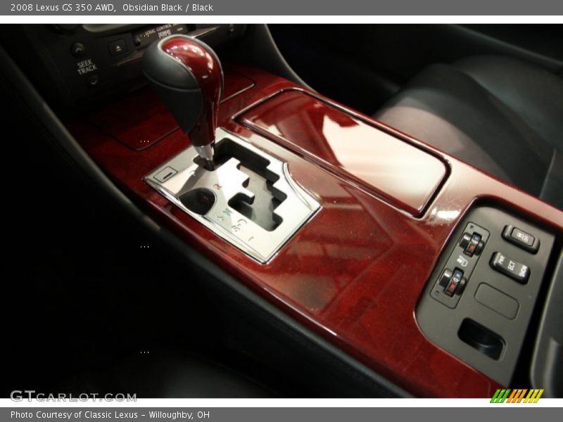 Obsidian Black / Black 2008 Lexus GS 350 AWD