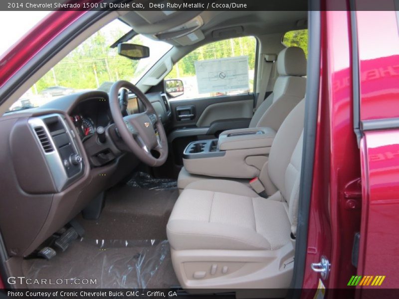 Deep Ruby Metallic / Cocoa/Dune 2014 Chevrolet Silverado 1500 LT Double Cab