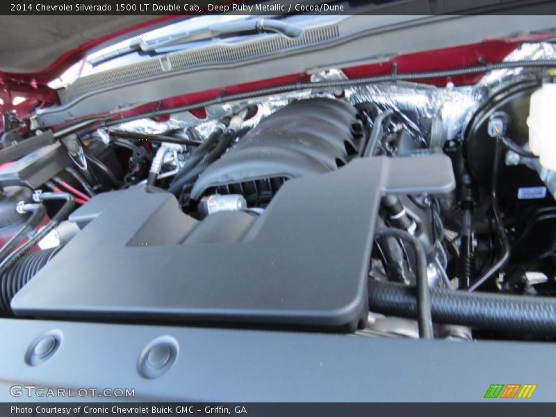 Deep Ruby Metallic / Cocoa/Dune 2014 Chevrolet Silverado 1500 LT Double Cab
