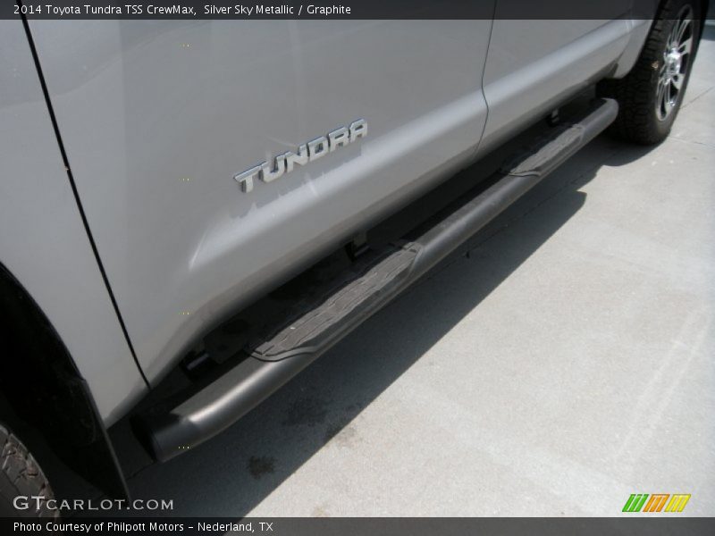 Silver Sky Metallic / Graphite 2014 Toyota Tundra TSS CrewMax
