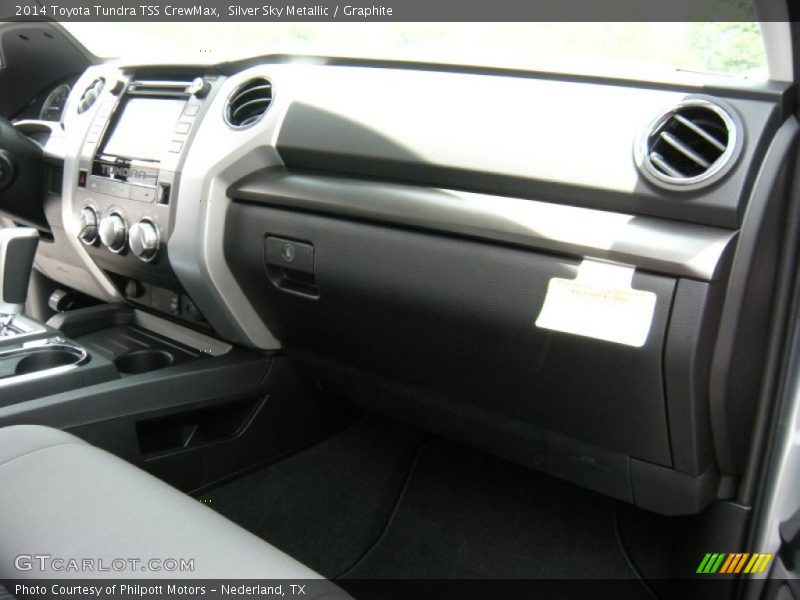 Silver Sky Metallic / Graphite 2014 Toyota Tundra TSS CrewMax