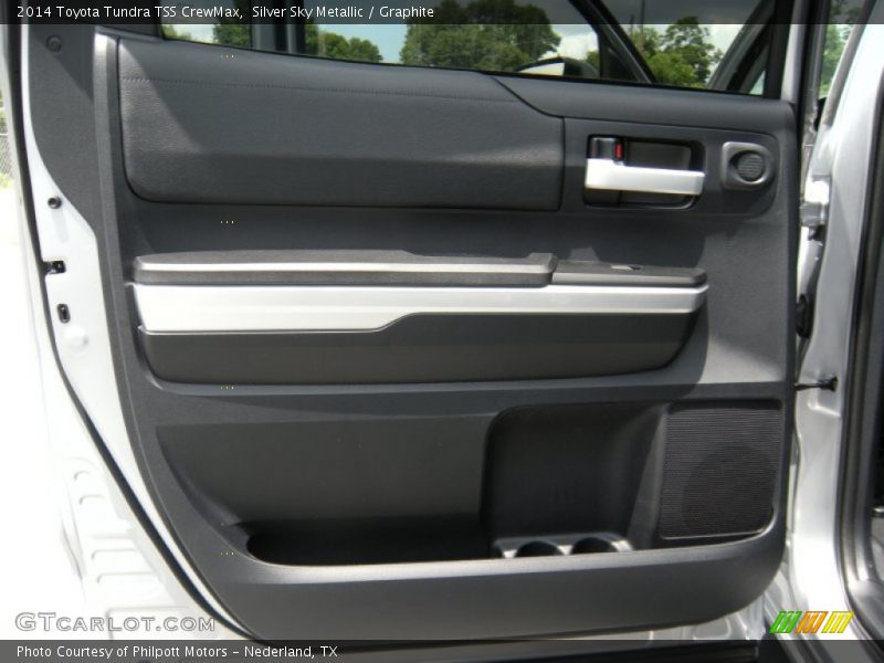 Silver Sky Metallic / Graphite 2014 Toyota Tundra TSS CrewMax