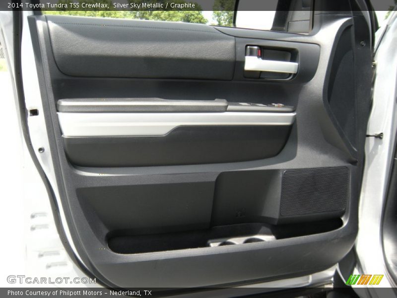Silver Sky Metallic / Graphite 2014 Toyota Tundra TSS CrewMax