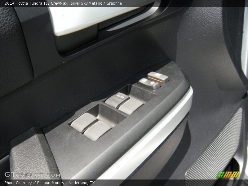 Silver Sky Metallic / Graphite 2014 Toyota Tundra TSS CrewMax