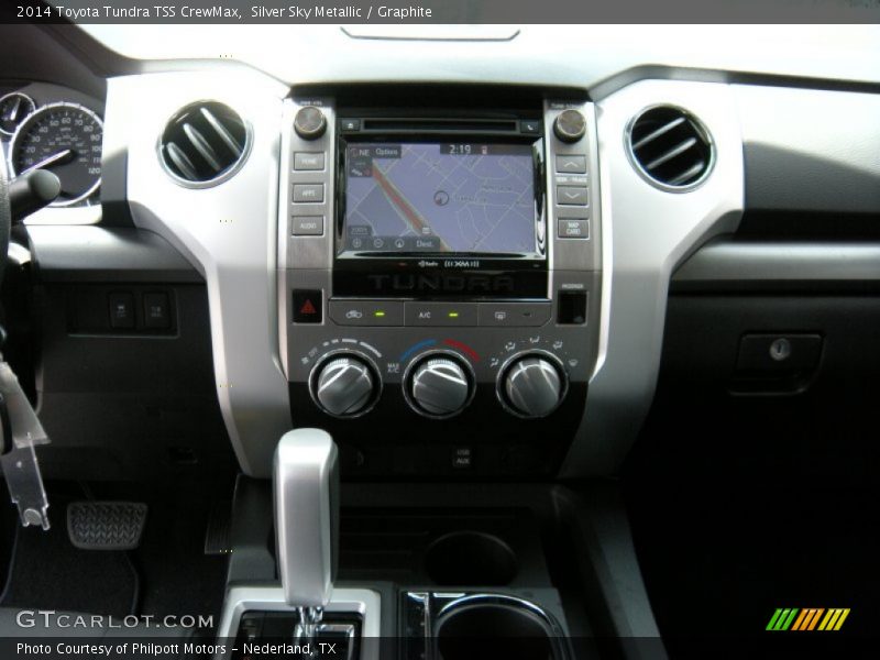 Silver Sky Metallic / Graphite 2014 Toyota Tundra TSS CrewMax