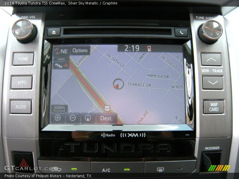 Silver Sky Metallic / Graphite 2014 Toyota Tundra TSS CrewMax