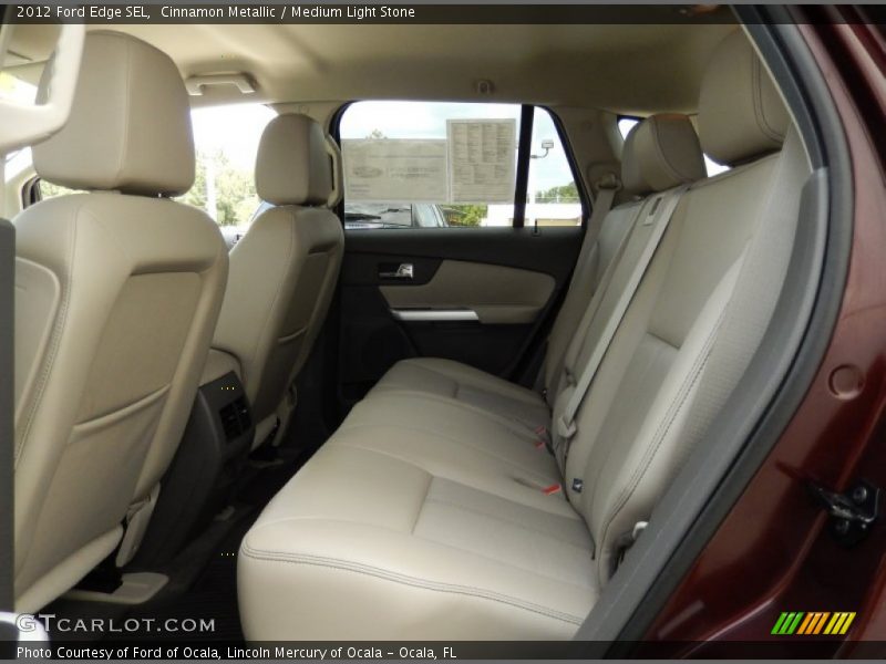 Cinnamon Metallic / Medium Light Stone 2012 Ford Edge SEL