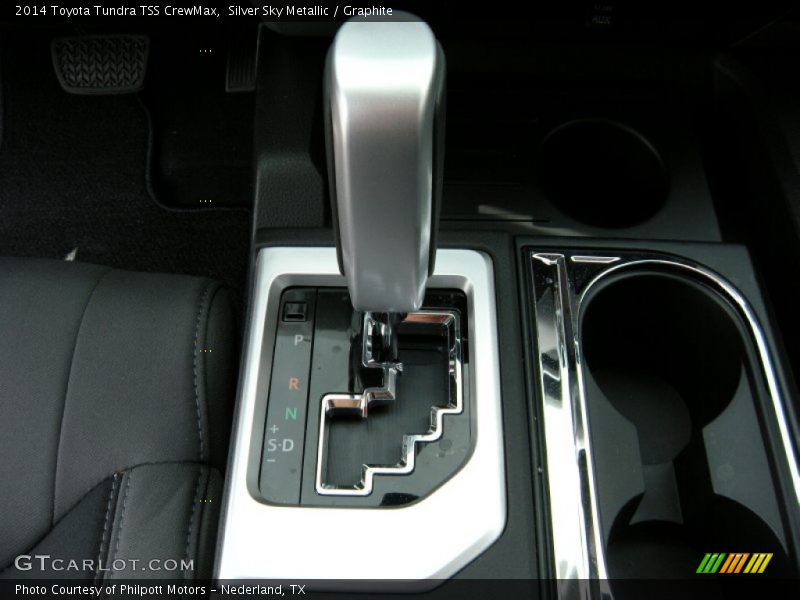Silver Sky Metallic / Graphite 2014 Toyota Tundra TSS CrewMax