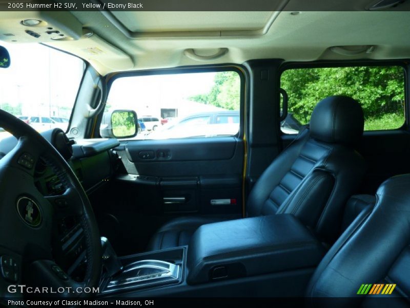 Yellow / Ebony Black 2005 Hummer H2 SUV