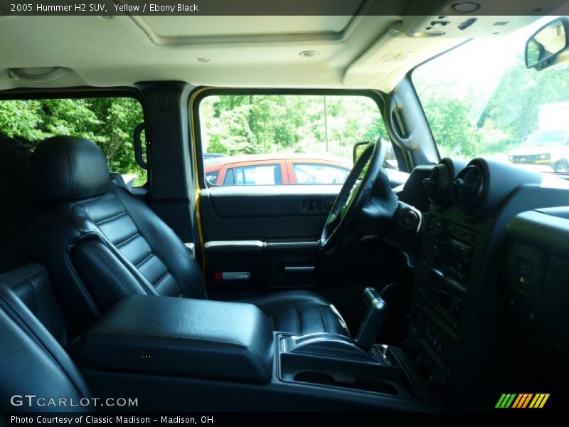 Yellow / Ebony Black 2005 Hummer H2 SUV
