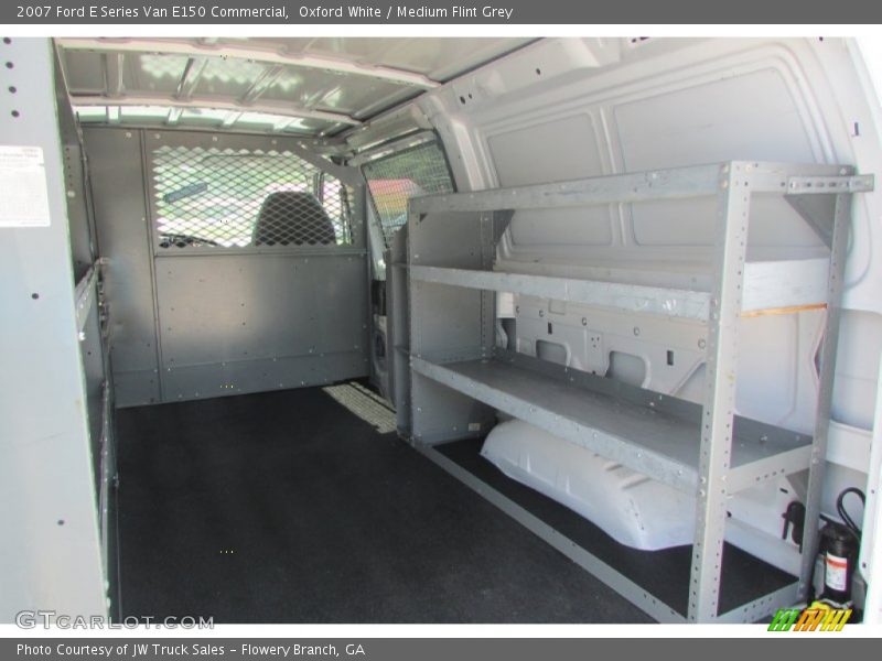 Oxford White / Medium Flint Grey 2007 Ford E Series Van E150 Commercial