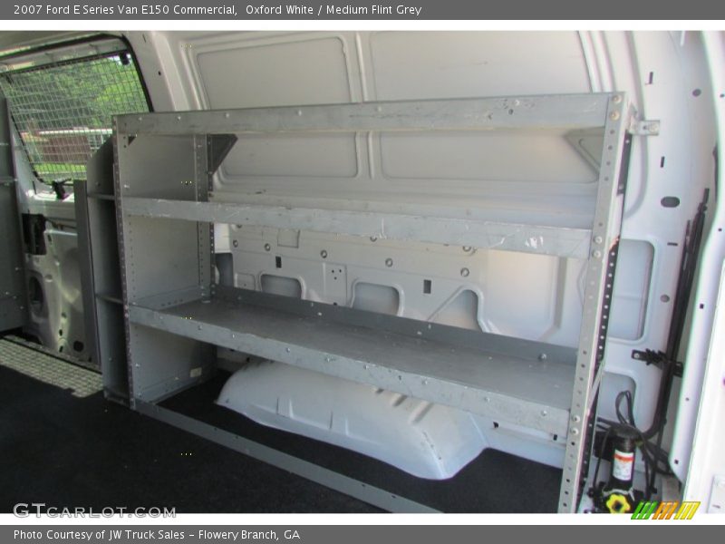 Oxford White / Medium Flint Grey 2007 Ford E Series Van E150 Commercial
