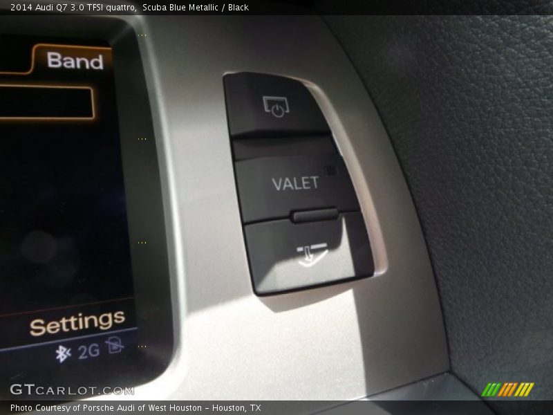Scuba Blue Metallic / Black 2014 Audi Q7 3.0 TFSI quattro