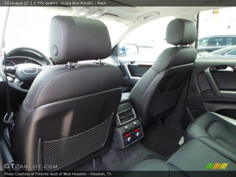 Scuba Blue Metallic / Black 2014 Audi Q7 3.0 TFSI quattro