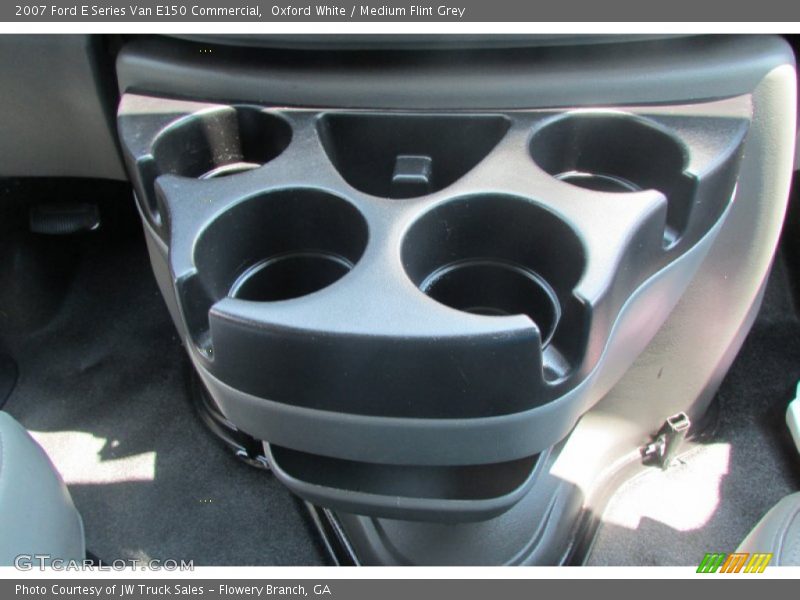 Oxford White / Medium Flint Grey 2007 Ford E Series Van E150 Commercial
