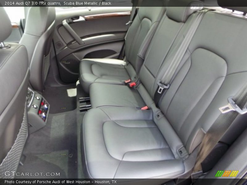 Scuba Blue Metallic / Black 2014 Audi Q7 3.0 TFSI quattro