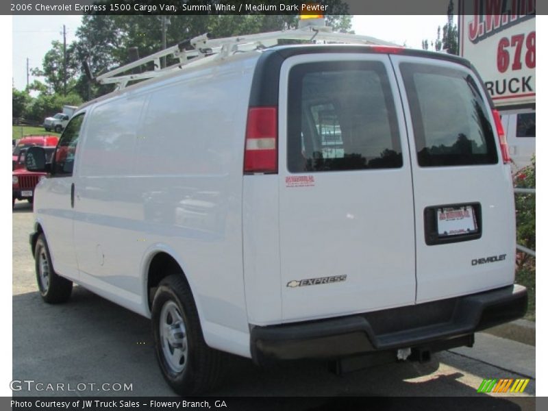 Summit White / Medium Dark Pewter 2006 Chevrolet Express 1500 Cargo Van