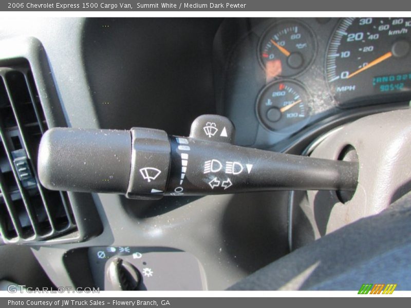 Summit White / Medium Dark Pewter 2006 Chevrolet Express 1500 Cargo Van