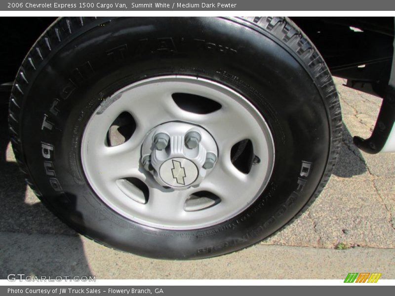 Summit White / Medium Dark Pewter 2006 Chevrolet Express 1500 Cargo Van