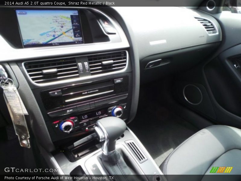 Shiraz Red Metallic / Black 2014 Audi A5 2.0T quattro Coupe