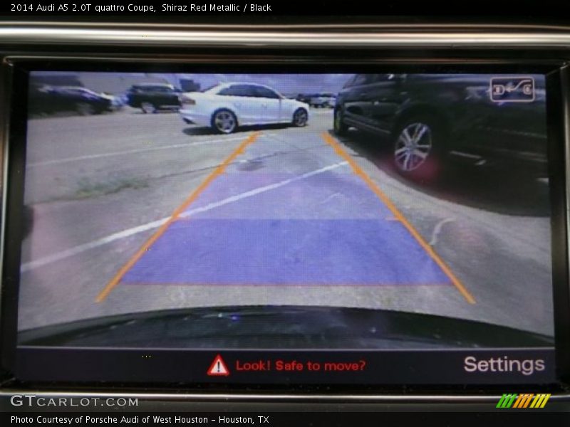 Shiraz Red Metallic / Black 2014 Audi A5 2.0T quattro Coupe