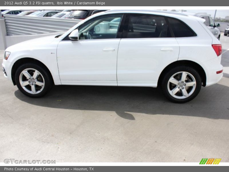 Ibis White / Cardamom Beige 2012 Audi Q5 3.2 FSI quattro