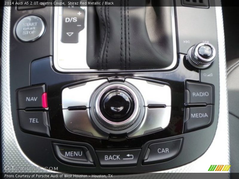 Shiraz Red Metallic / Black 2014 Audi A5 2.0T quattro Coupe