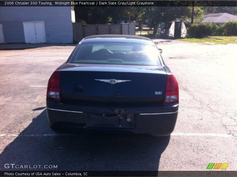 Midnight Blue Pearlcoat / Dark Slate Gray/Light Graystone 2006 Chrysler 300 Touring