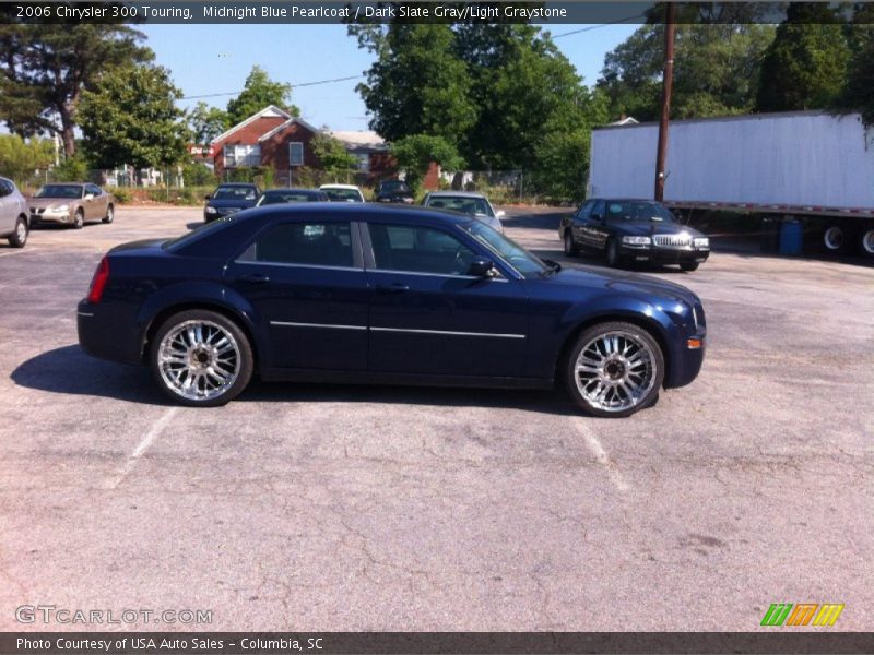Midnight Blue Pearlcoat / Dark Slate Gray/Light Graystone 2006 Chrysler 300 Touring