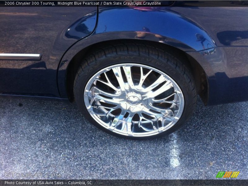 Midnight Blue Pearlcoat / Dark Slate Gray/Light Graystone 2006 Chrysler 300 Touring