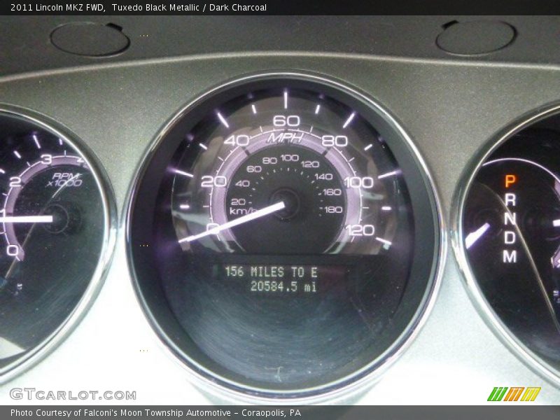 Tuxedo Black Metallic / Dark Charcoal 2011 Lincoln MKZ FWD