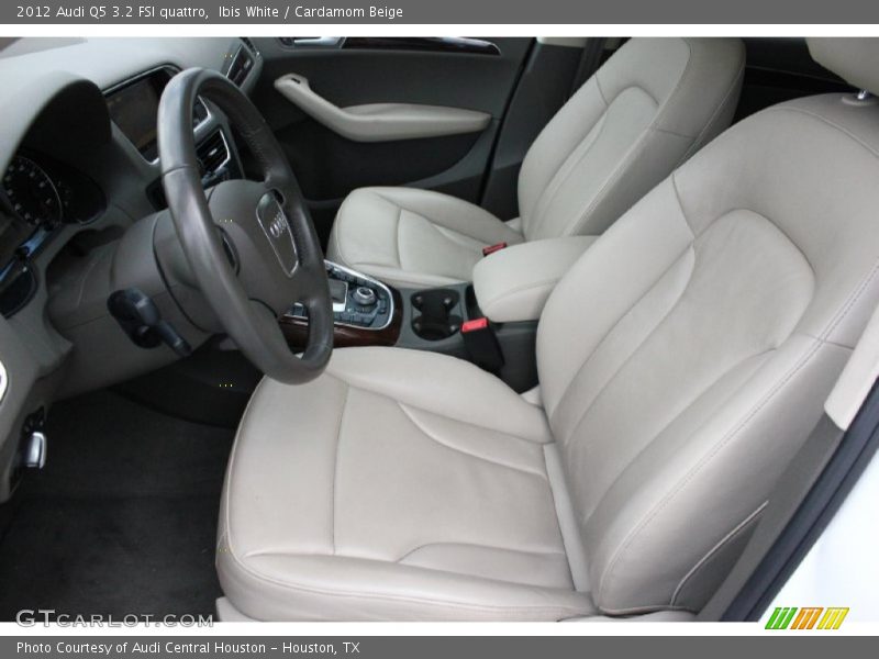 Ibis White / Cardamom Beige 2012 Audi Q5 3.2 FSI quattro