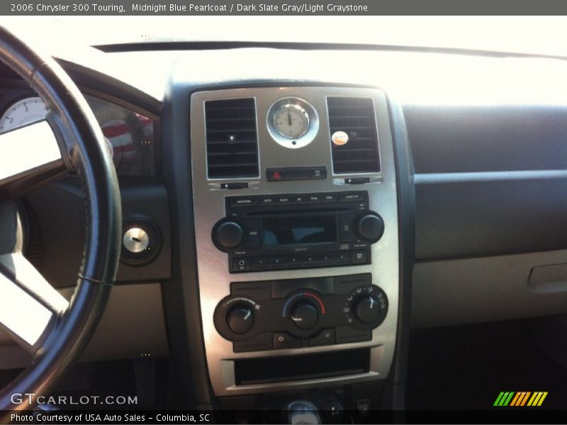 Midnight Blue Pearlcoat / Dark Slate Gray/Light Graystone 2006 Chrysler 300 Touring