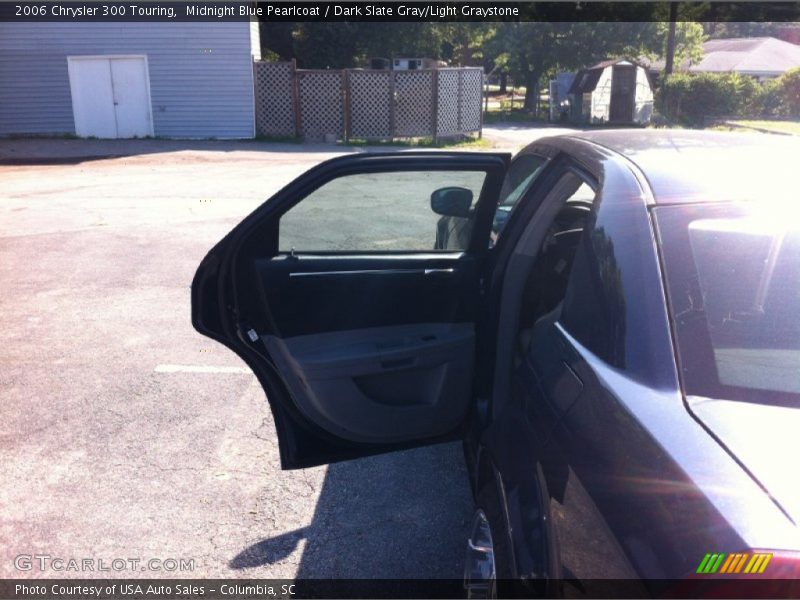 Midnight Blue Pearlcoat / Dark Slate Gray/Light Graystone 2006 Chrysler 300 Touring